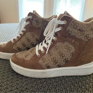 Blairin Logo Wedge Sneakers
